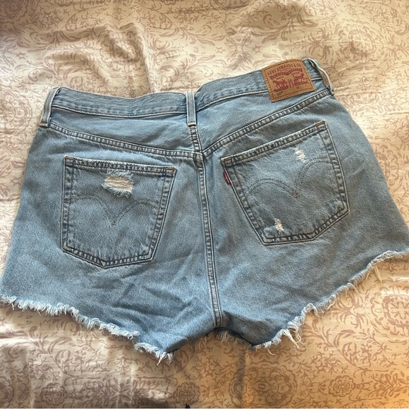 Levi’s 501 premium jean shorts size 33 - Picture 9 of 12